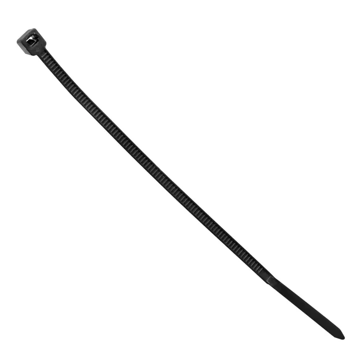 Cincho de plastico negros (Bolsa de 100 piezas) — 15CM