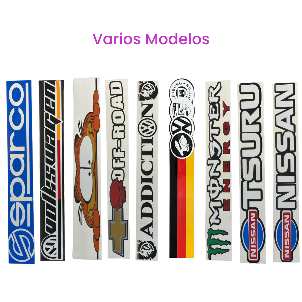 Sticker grande para parabrisas — foto 1 de 11
