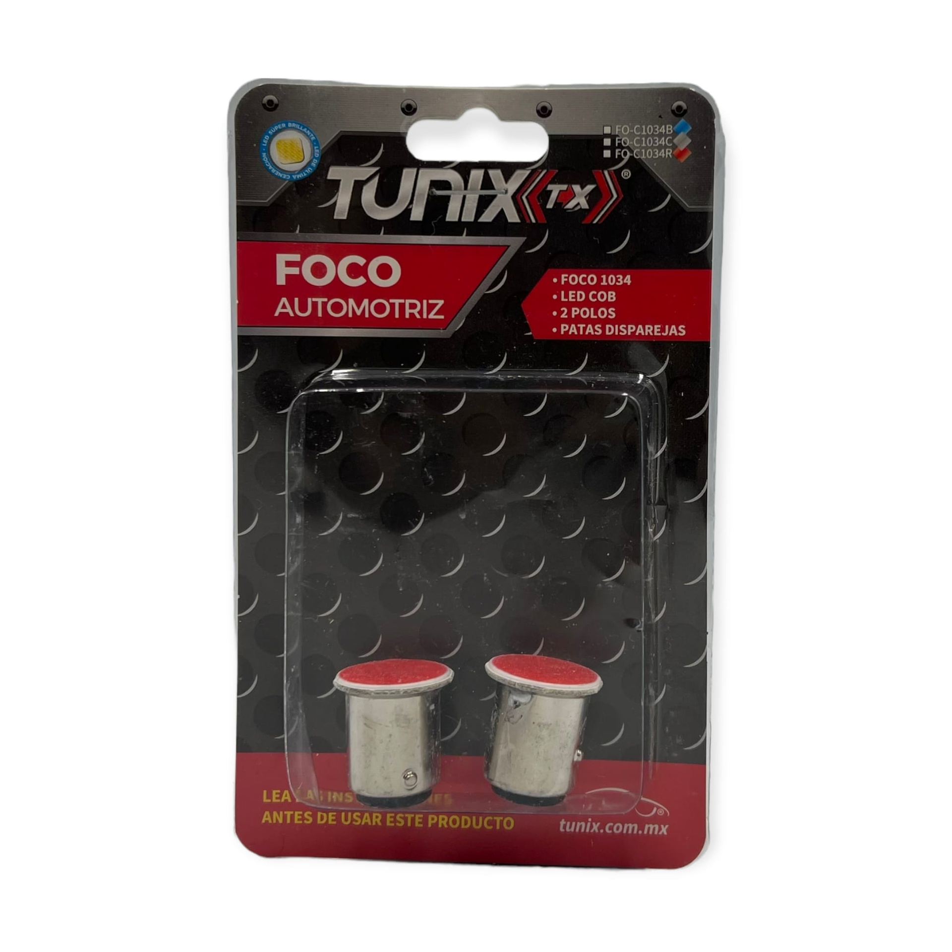 Foco tipo cazuela azul 2 polos patas disparejas (1034) — Azul