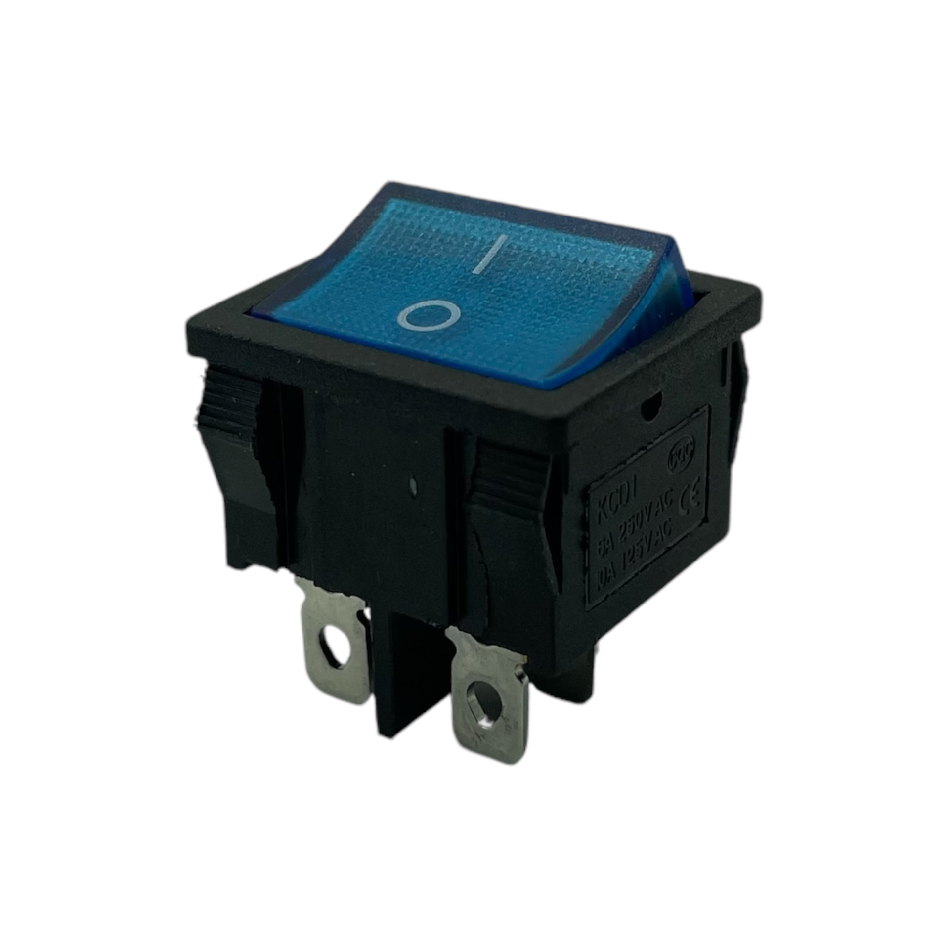 Switch de tecla semi cuadrado — Azul