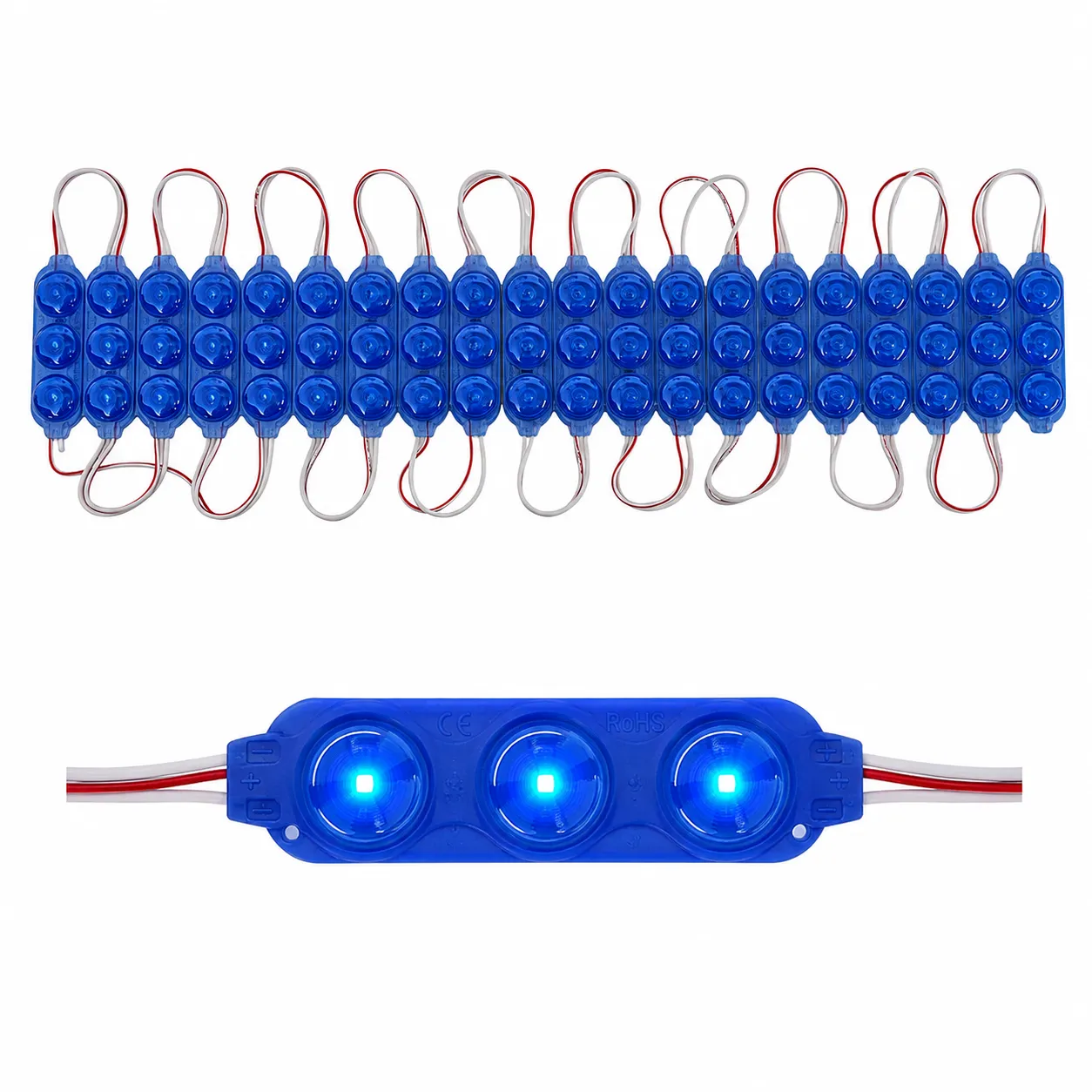 Tira de modulo LED tipo pastilla (tira de 20 piezas)