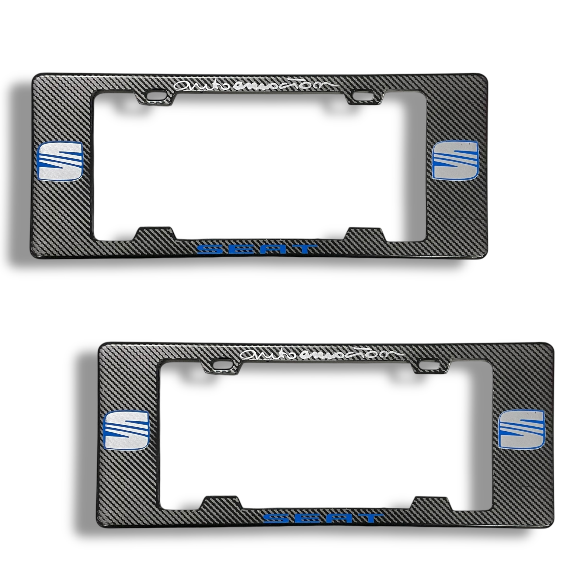 Portaplaca legal con diseño SEAT