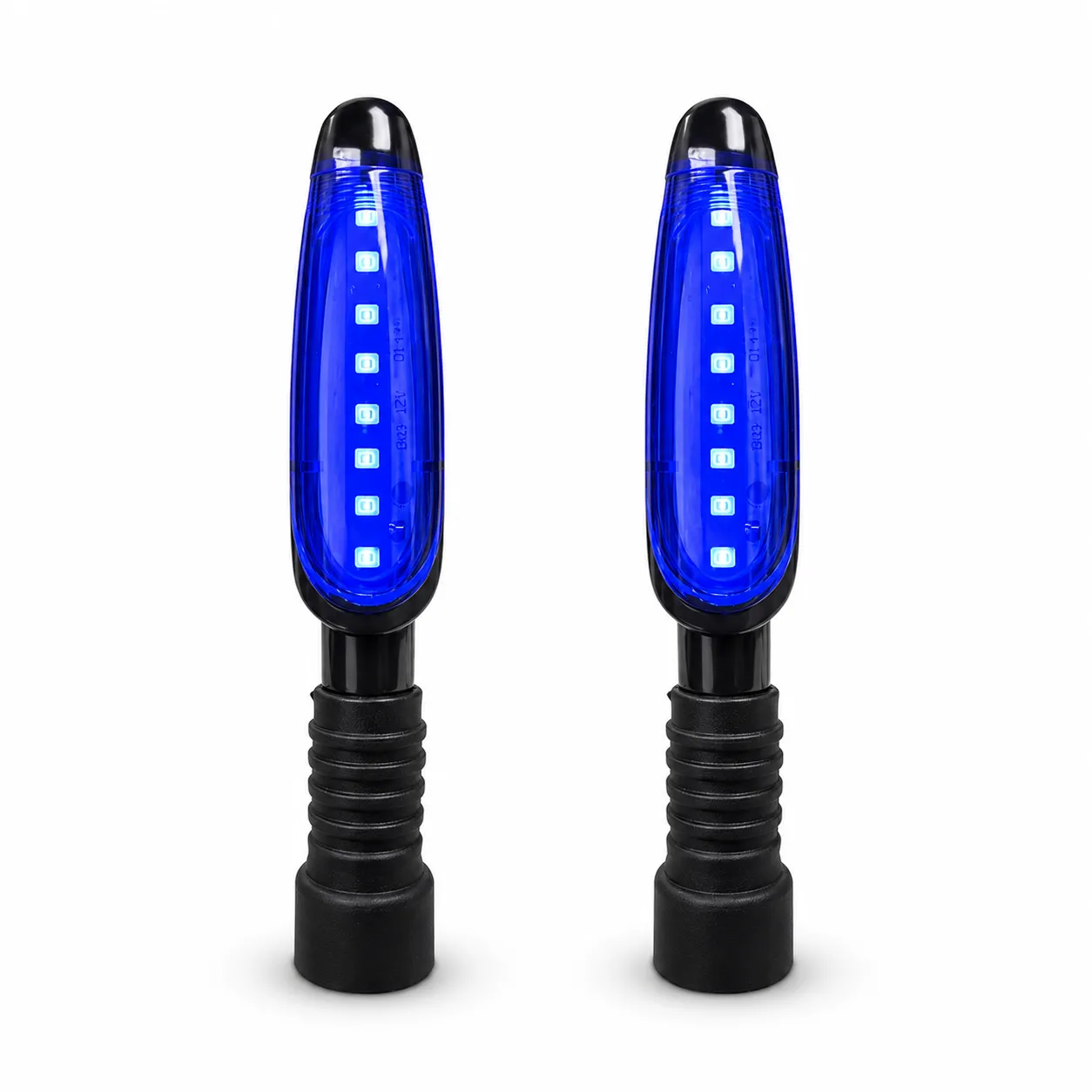 Direccional para moto de 14 LED azul
