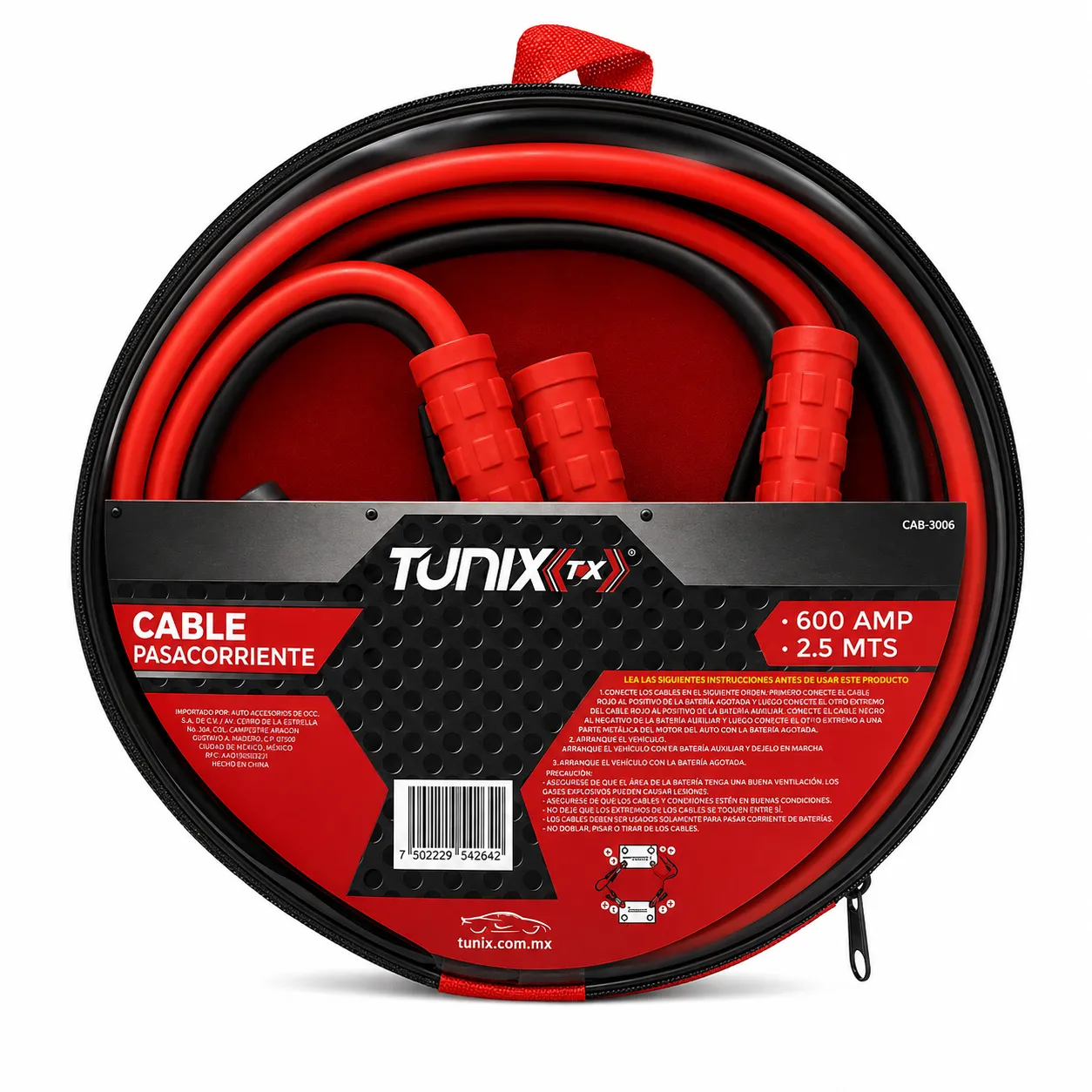 Cable pasa corriente 600 AMP