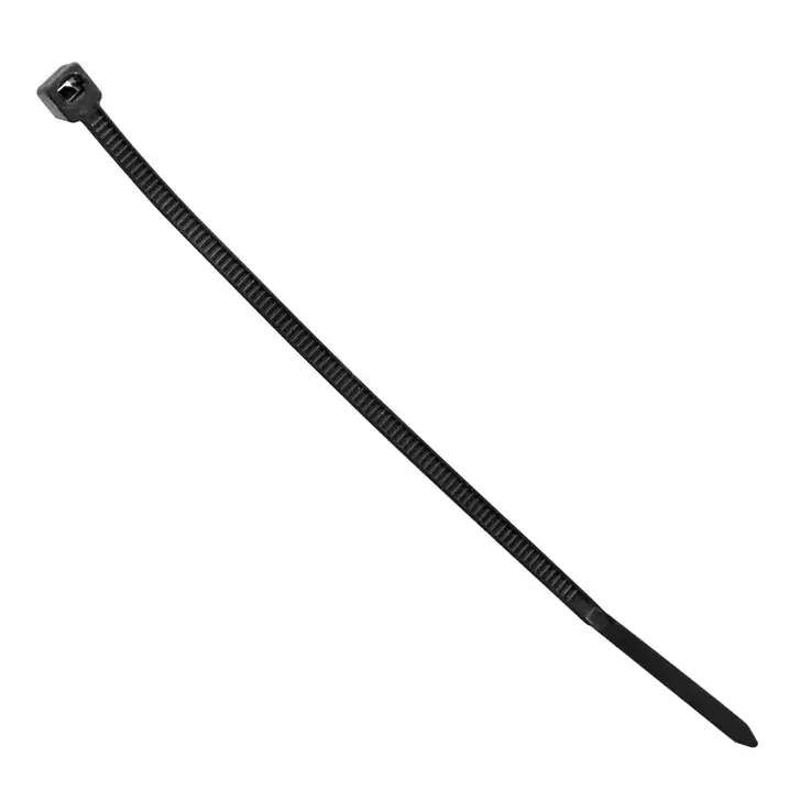 Cincho de plastico negros (Bolsa de 100 piezas) · 18CM