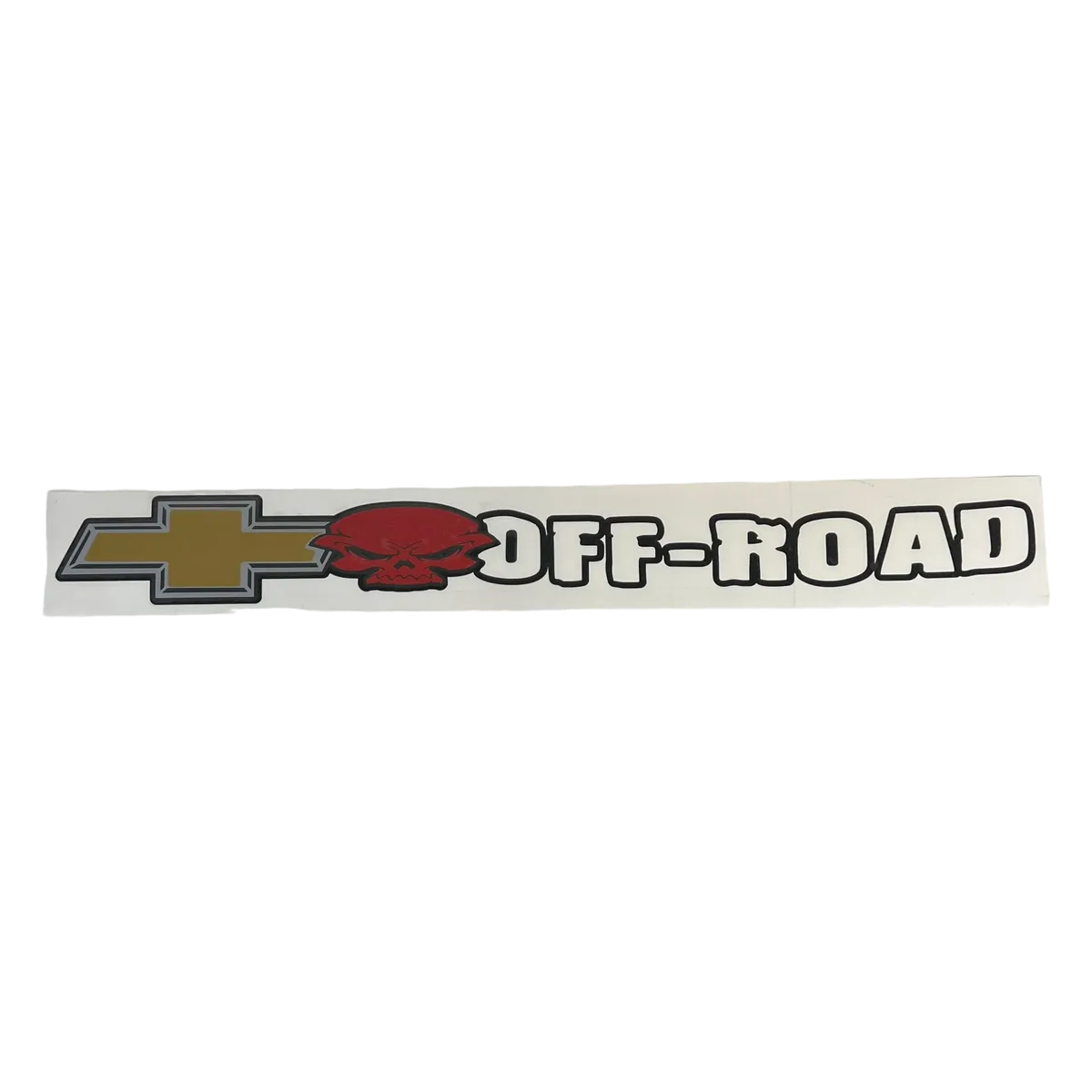 Sticker grande para parabrisas — Chevrolet Off Road