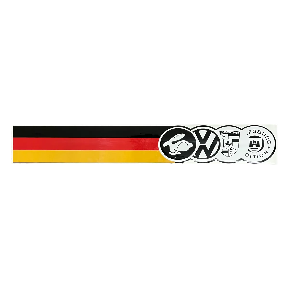 Sticker grande para parabrisas — Deutschland