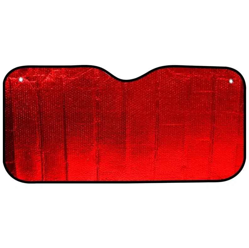 Parasol de aluminio con burbuja sencilla — Rojo