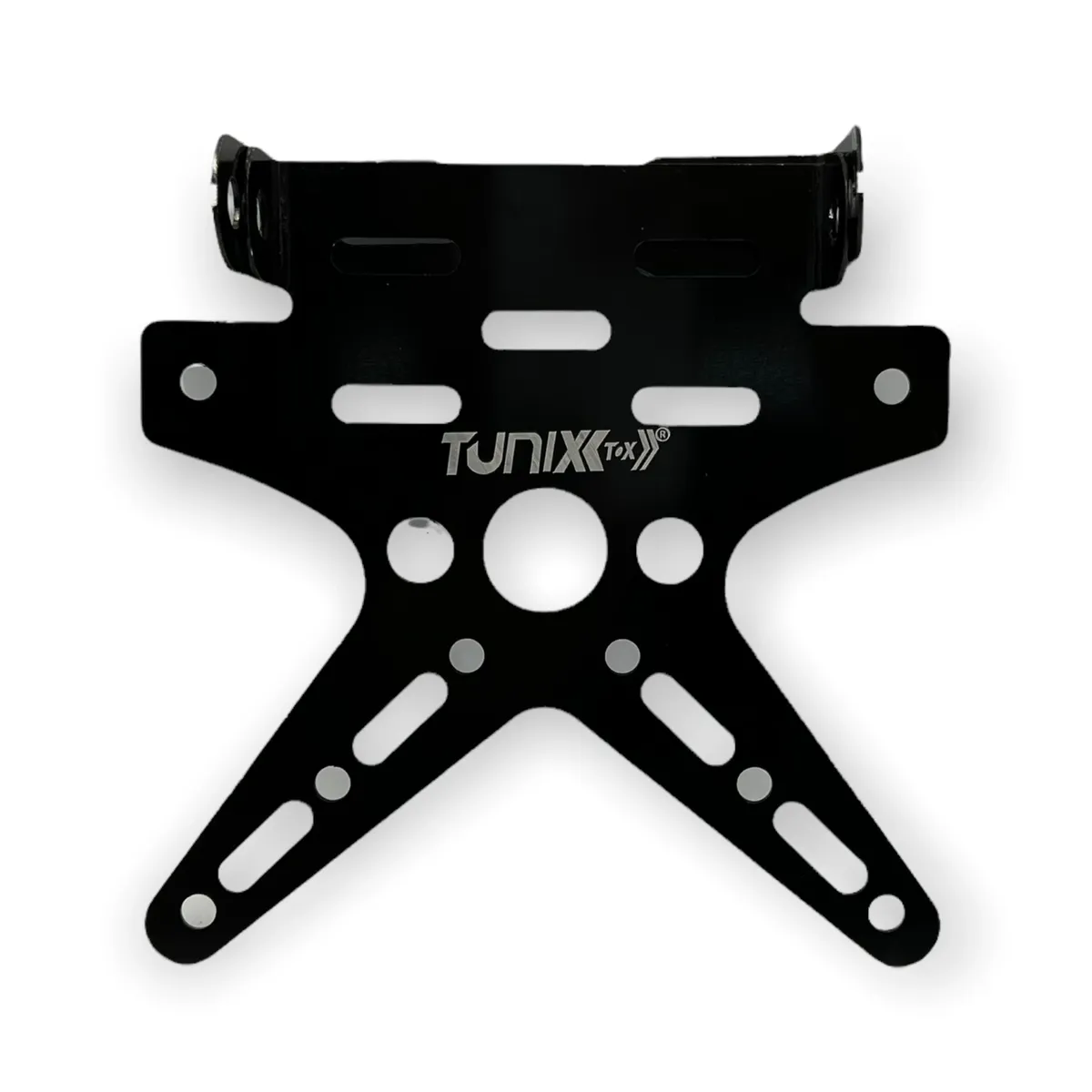 Portaplaca para moto — Negro