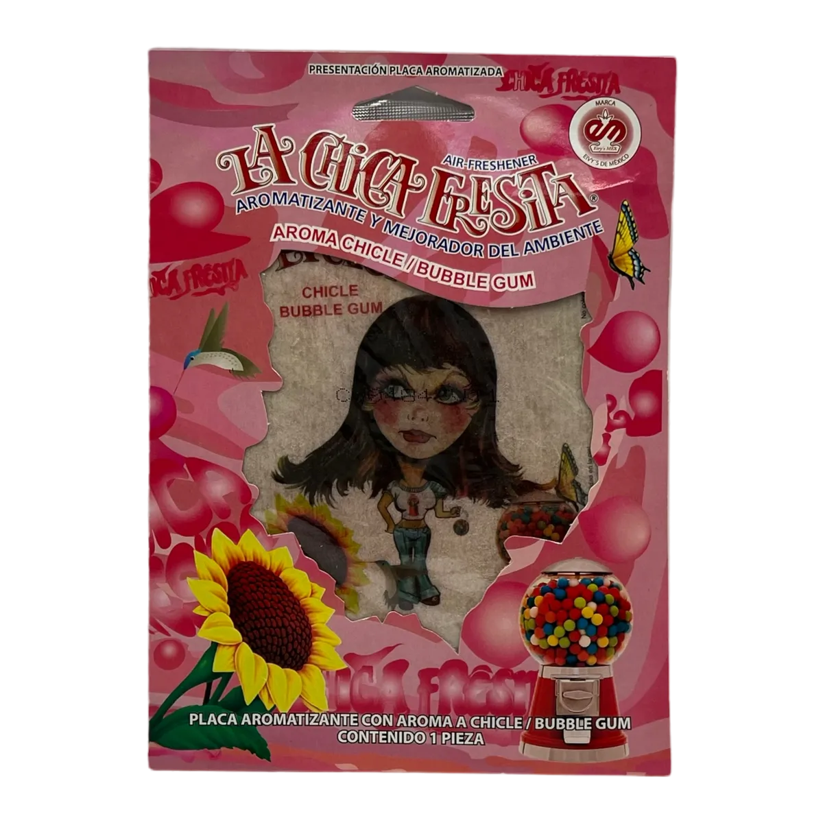 Placa aromatizante Chica fresa — Chicle