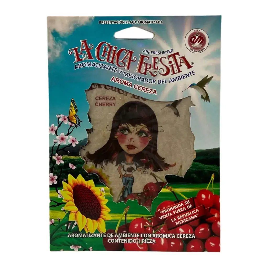 Placa aromatizante Chica fresa — Cereza