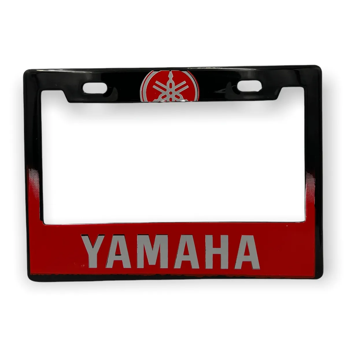 Portaplaca para motocicleta Yamaha · Azul
