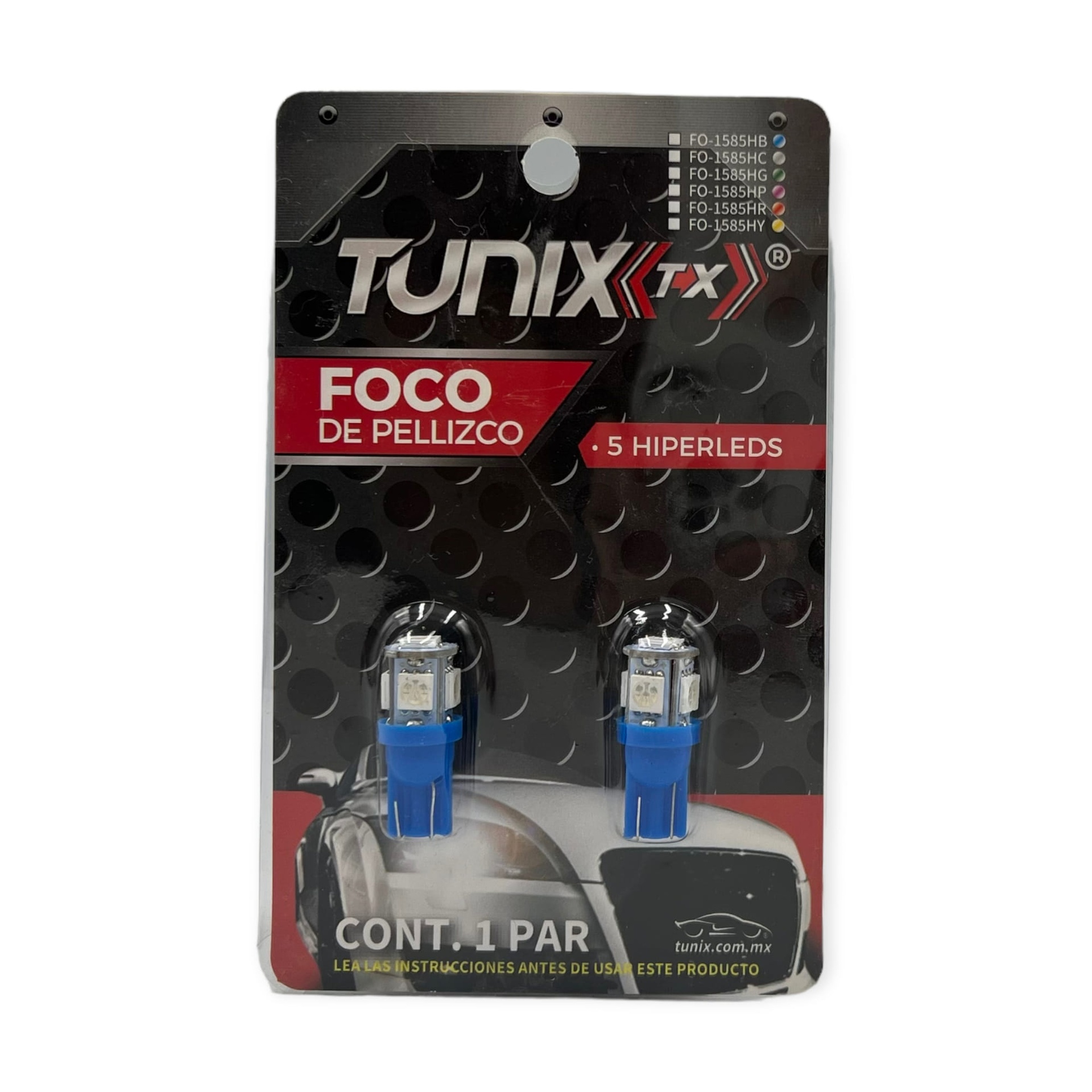 Foco T10 5050 · Azul