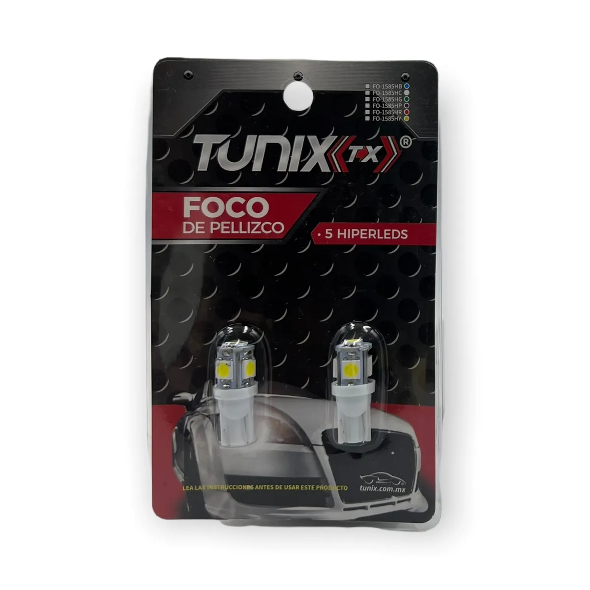 Foco T10 5050 · Blanco