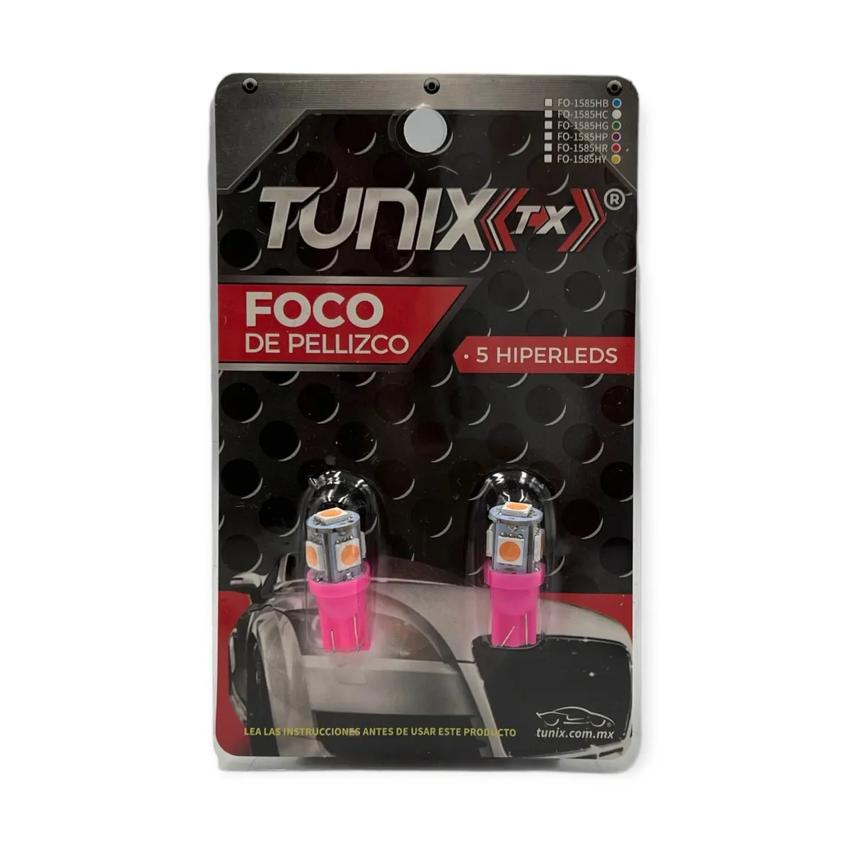 Foco T10 5050 · Rosa