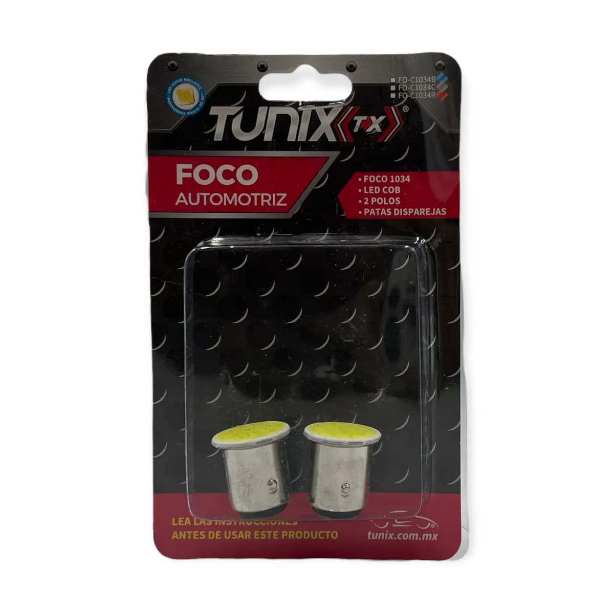 Foco tipo cazuela azul 2 polos patas disparejas (1034) — Blanco