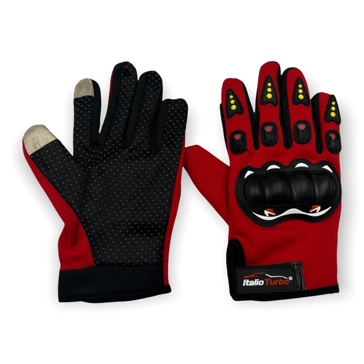 Guantes para motocicleta — Rojo