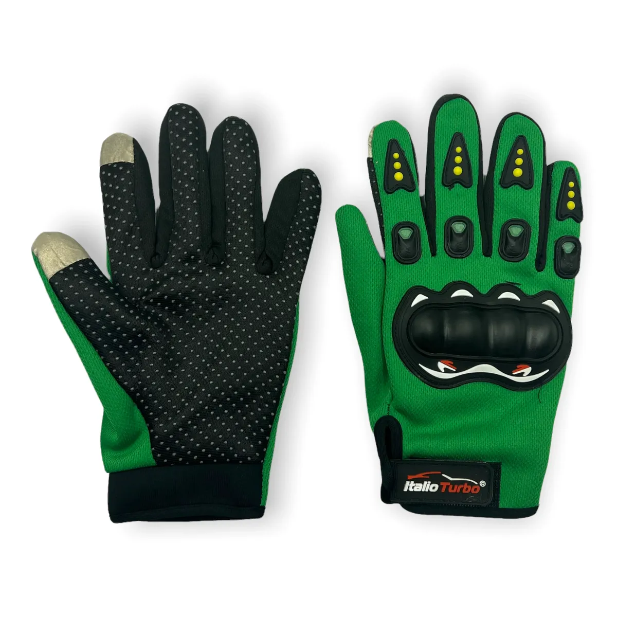 Guantes para motocicleta — Verde