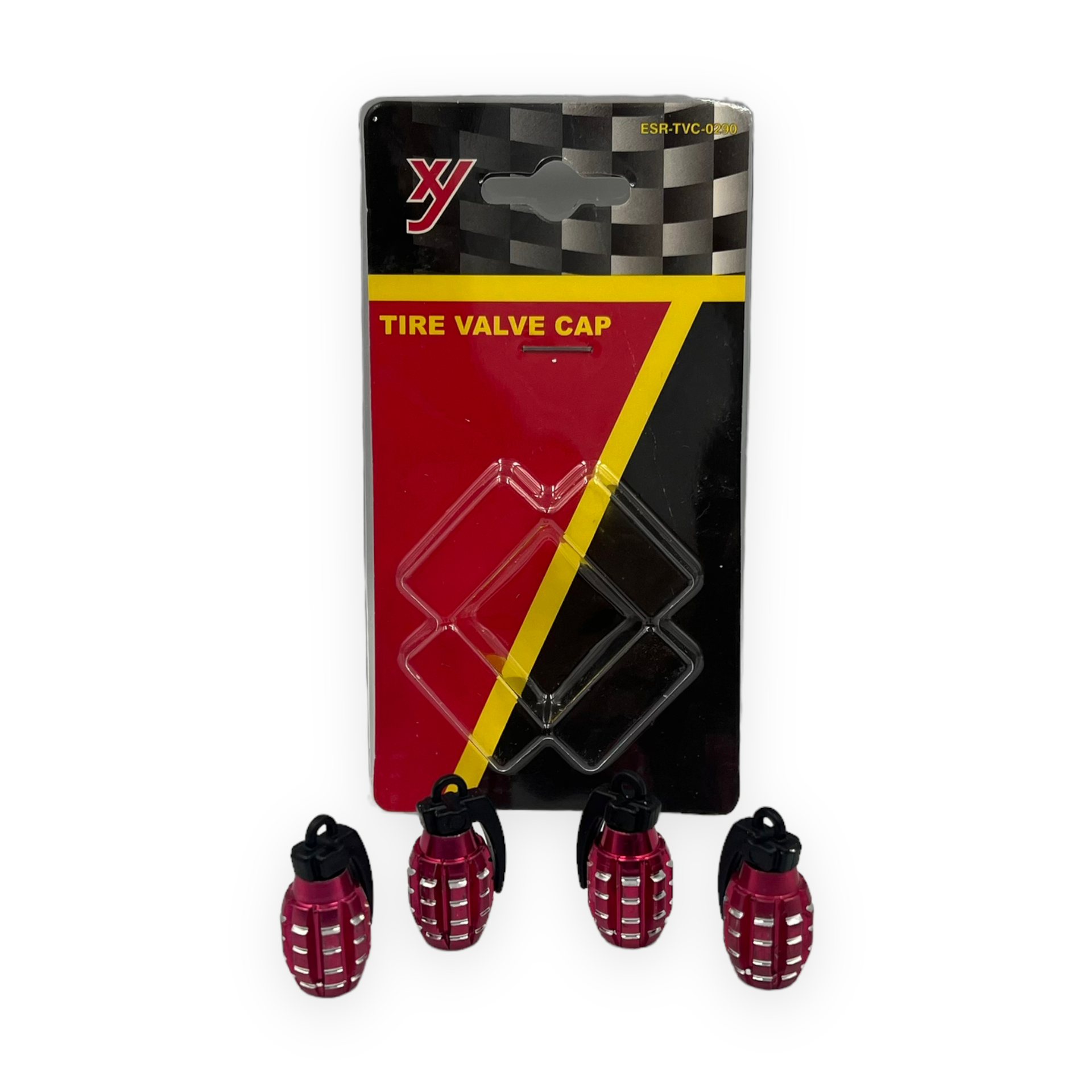 Tapón para válvula granada — Rojo