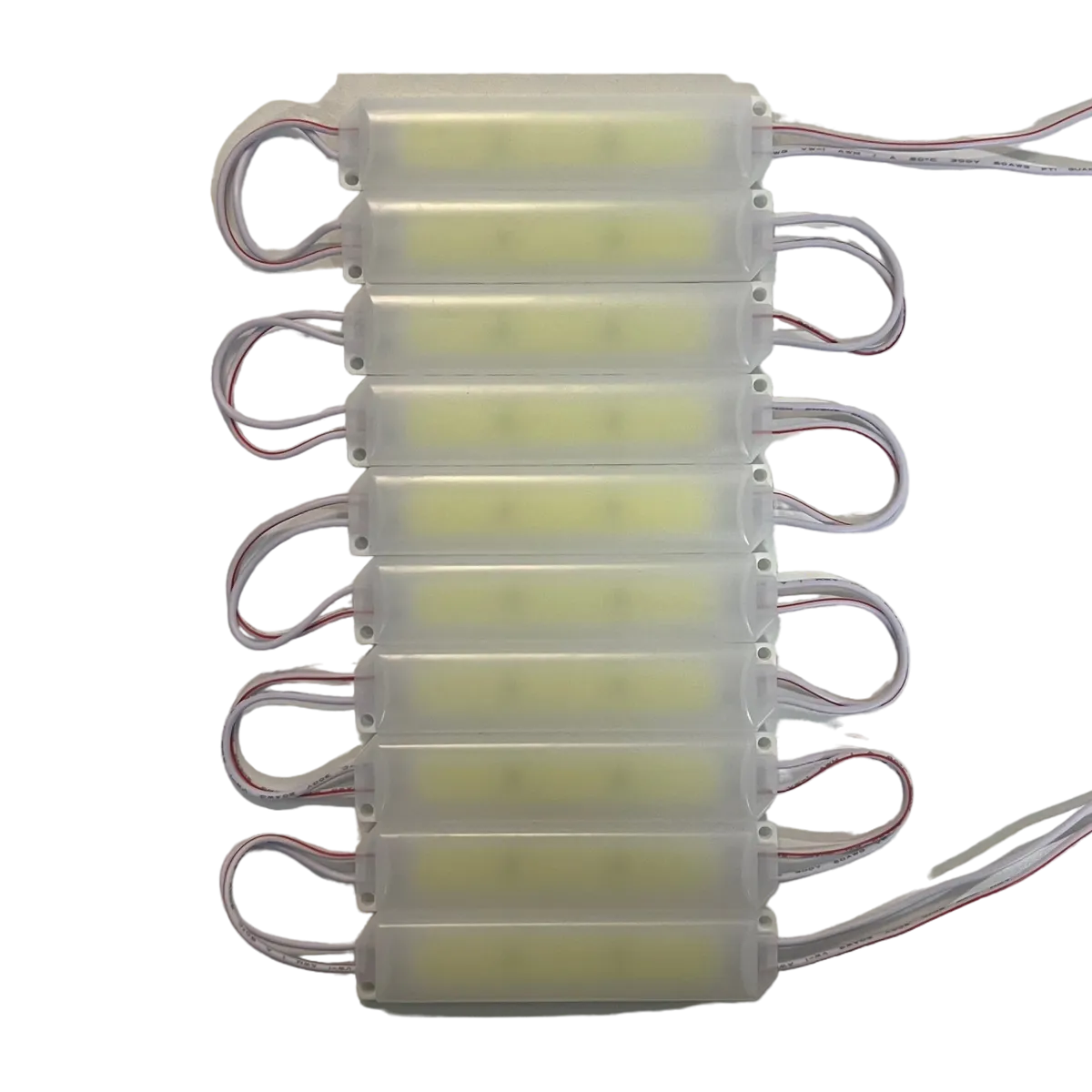 Modulo LED automotriz tipo encapsulado tira de 10 piezas en varios colores — Blanco