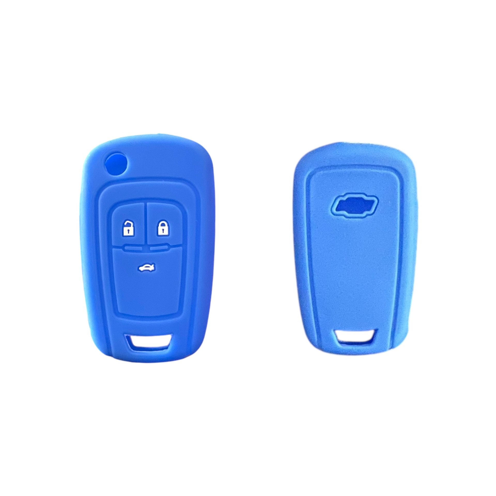 Funda de llave Chevrolet · Azul