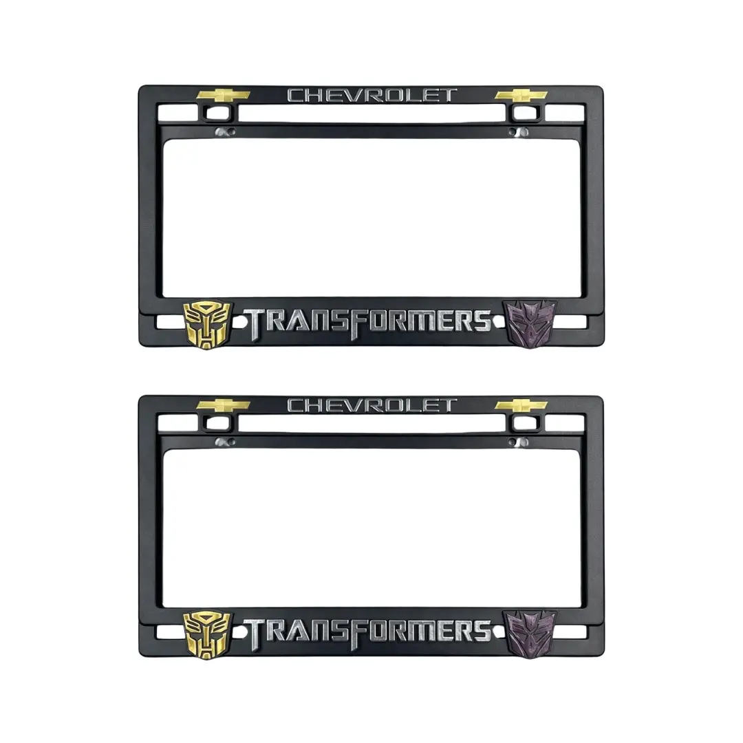 Portaplaca premium Chevrolet Transformers