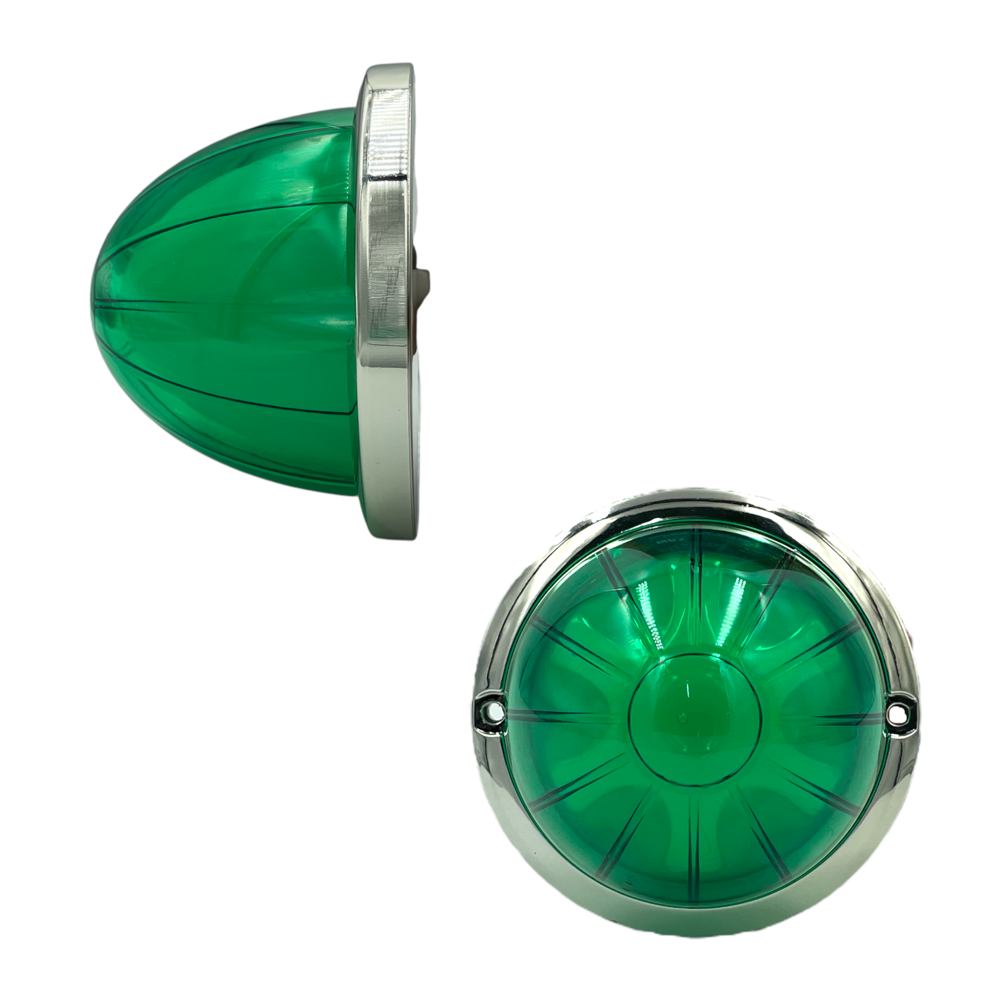 Plafón lateral LED GLO tipo Zepelin 12/24V — Verde