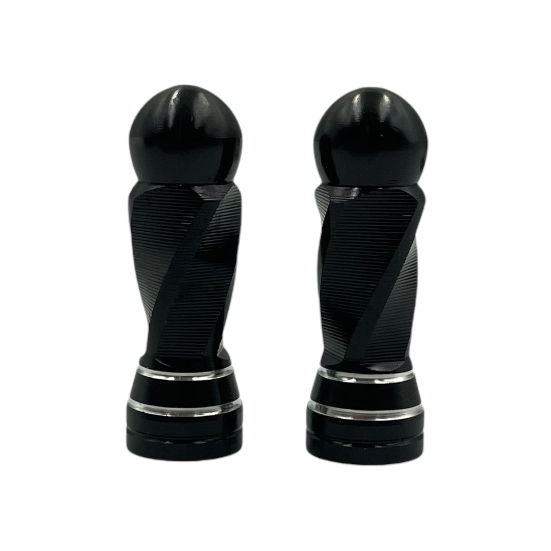 Tapon de valvula tipo copa — Negro