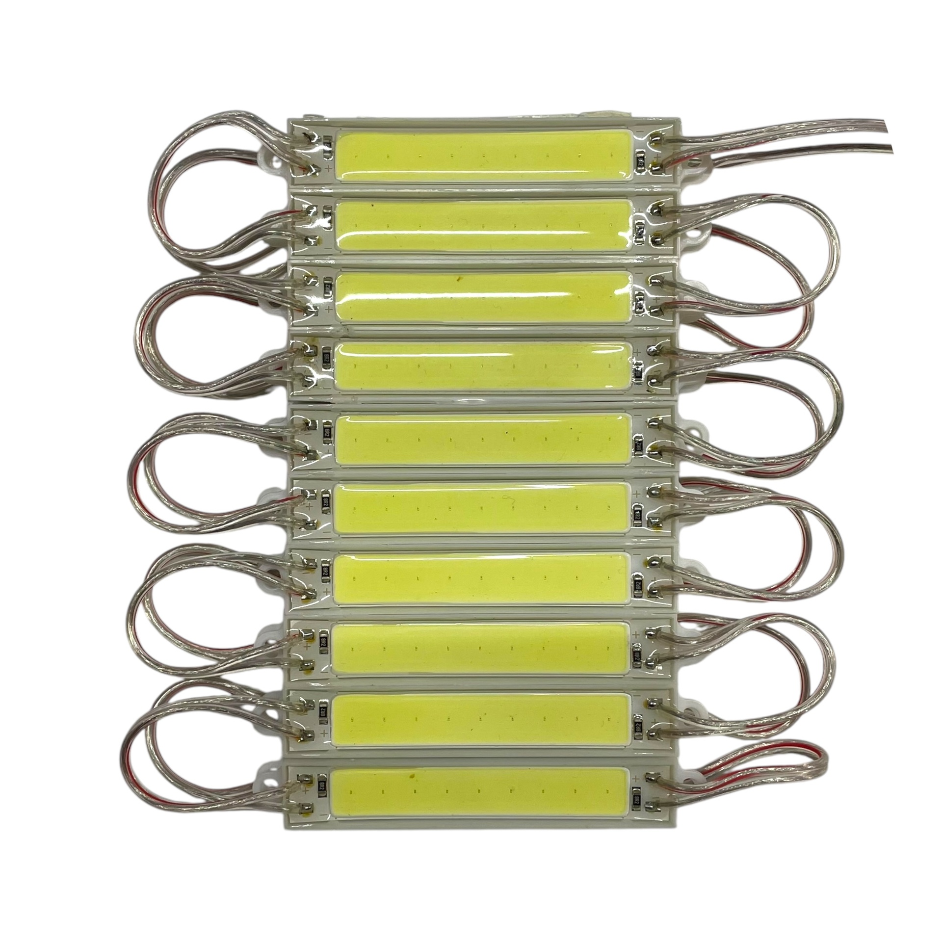 Tira tipo chip de 7.5 cm con LED COB colores disp. — Blanco
