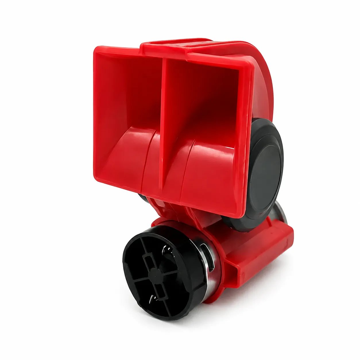 Bocina de aire con motor color rojo