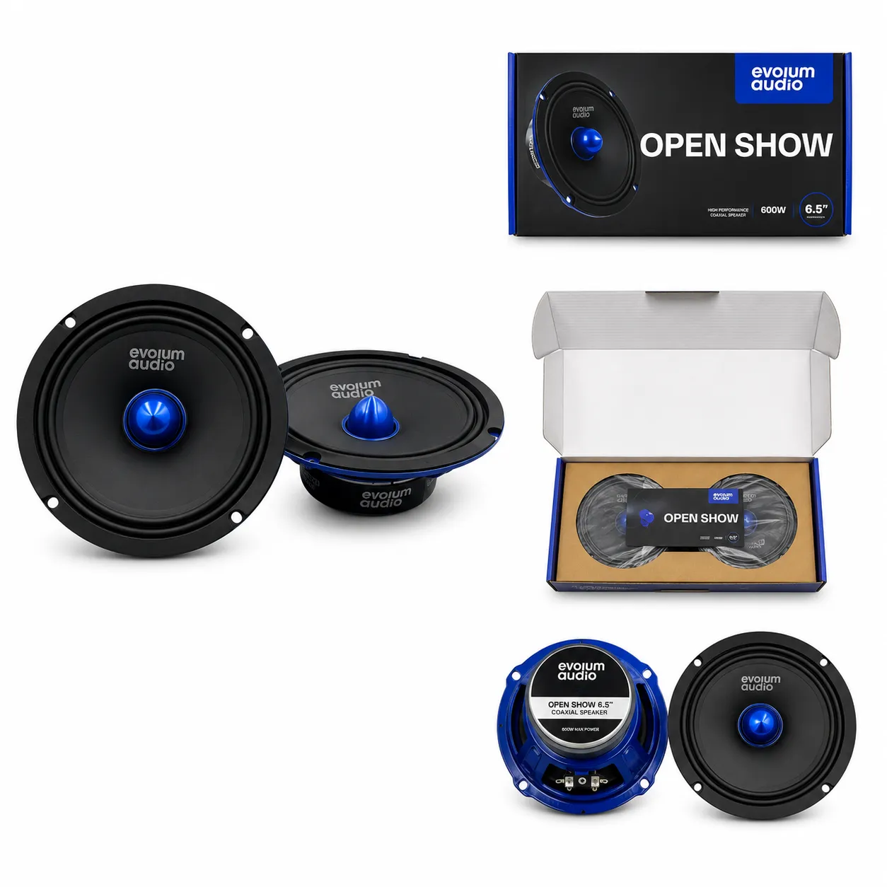 Bocinas Open Show 6.5”