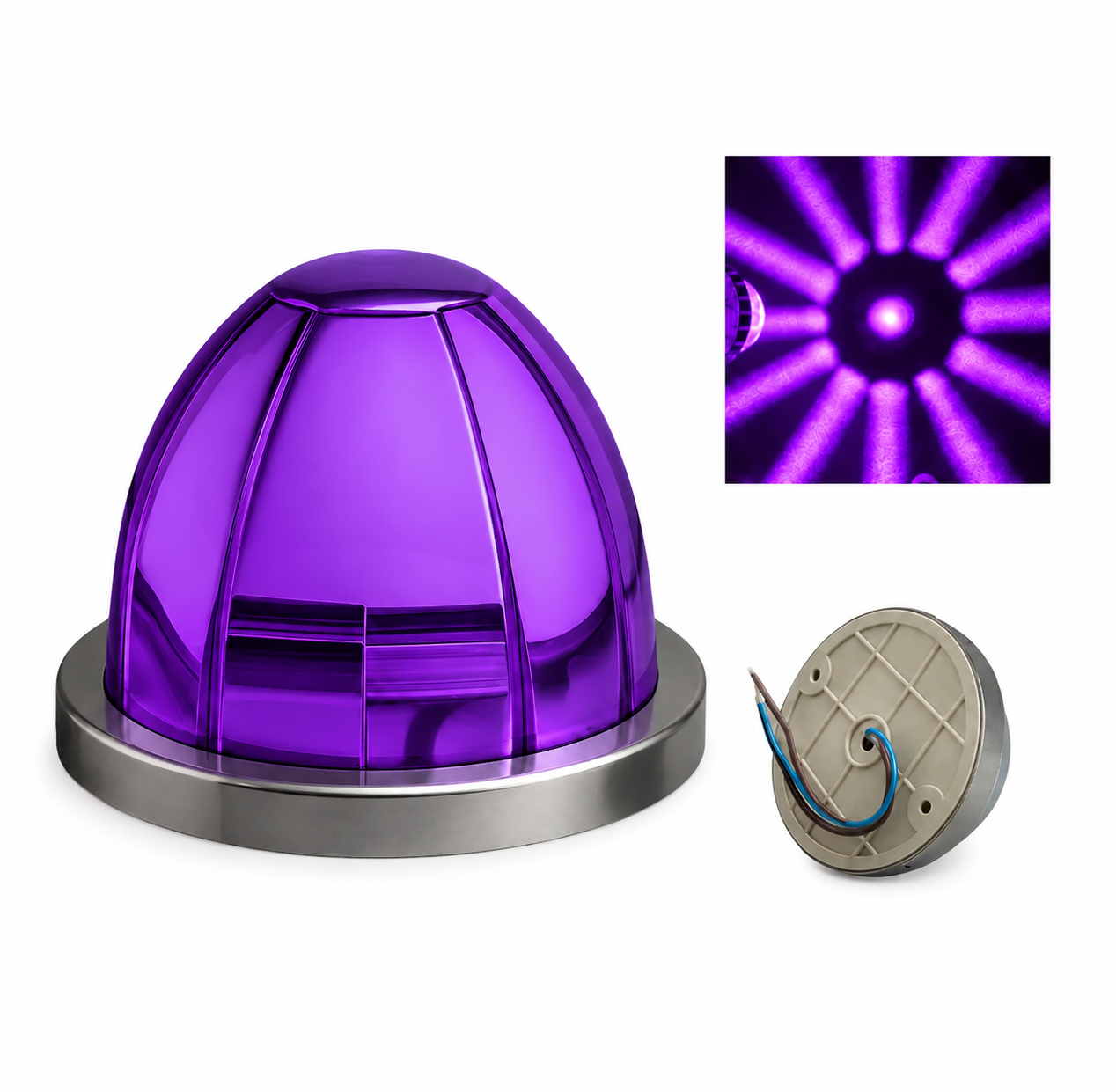 Plafón evolum tipo watermelon morado