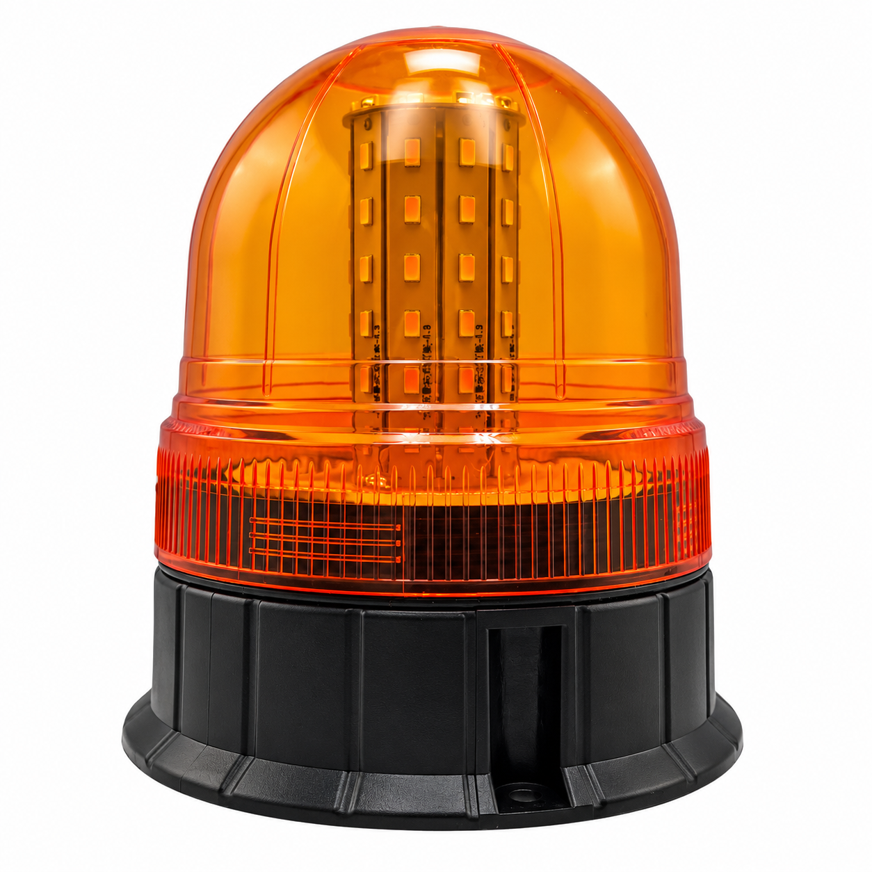 Torreta de 50 hiper LED ámbar con imán y conector a encendedor