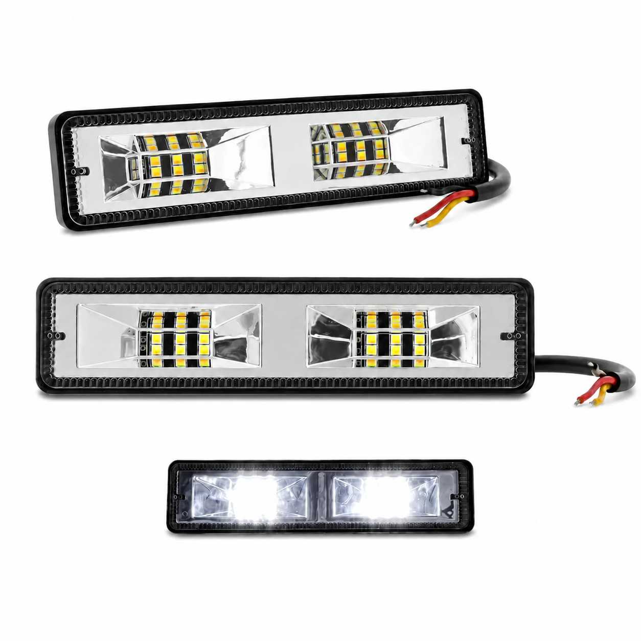 Barra de 12 LED luz blanca