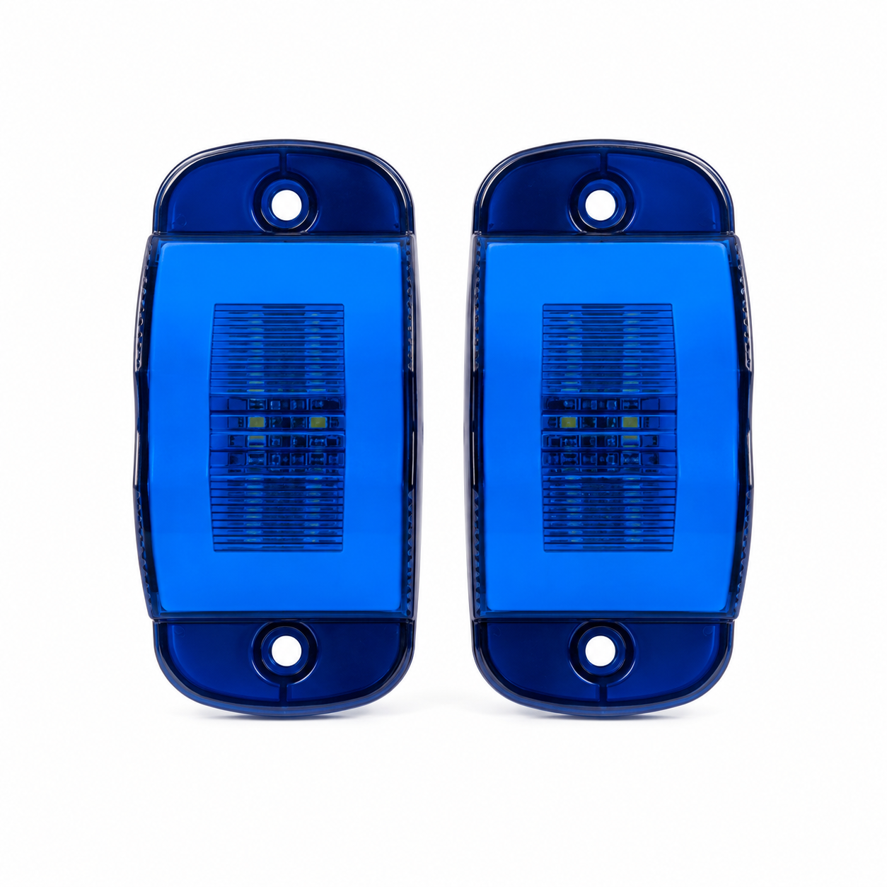 Plafón lateral para camión con GLO — Azul