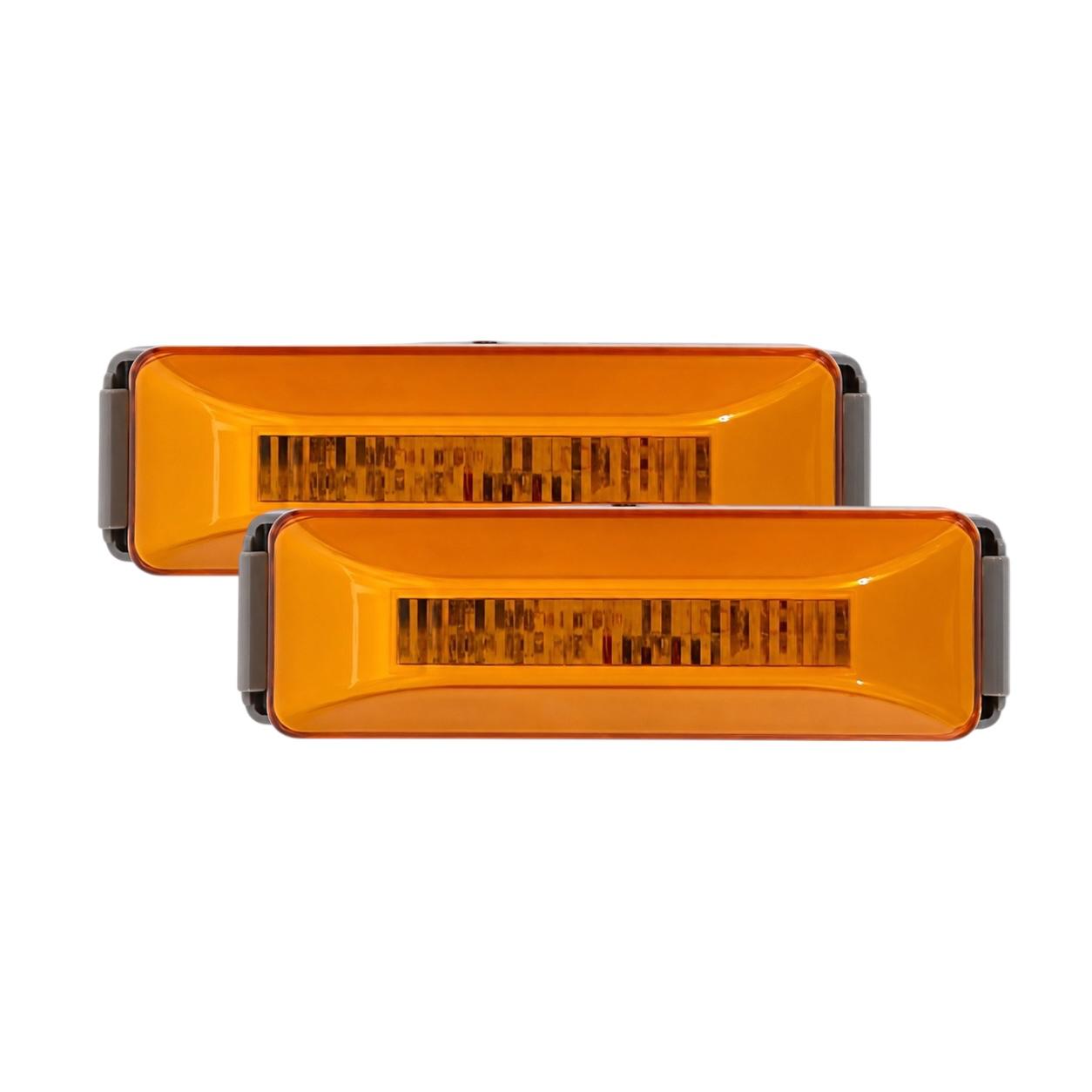 Plafon lateral ámbar tipo "Kenworth" GLO — Ámbar