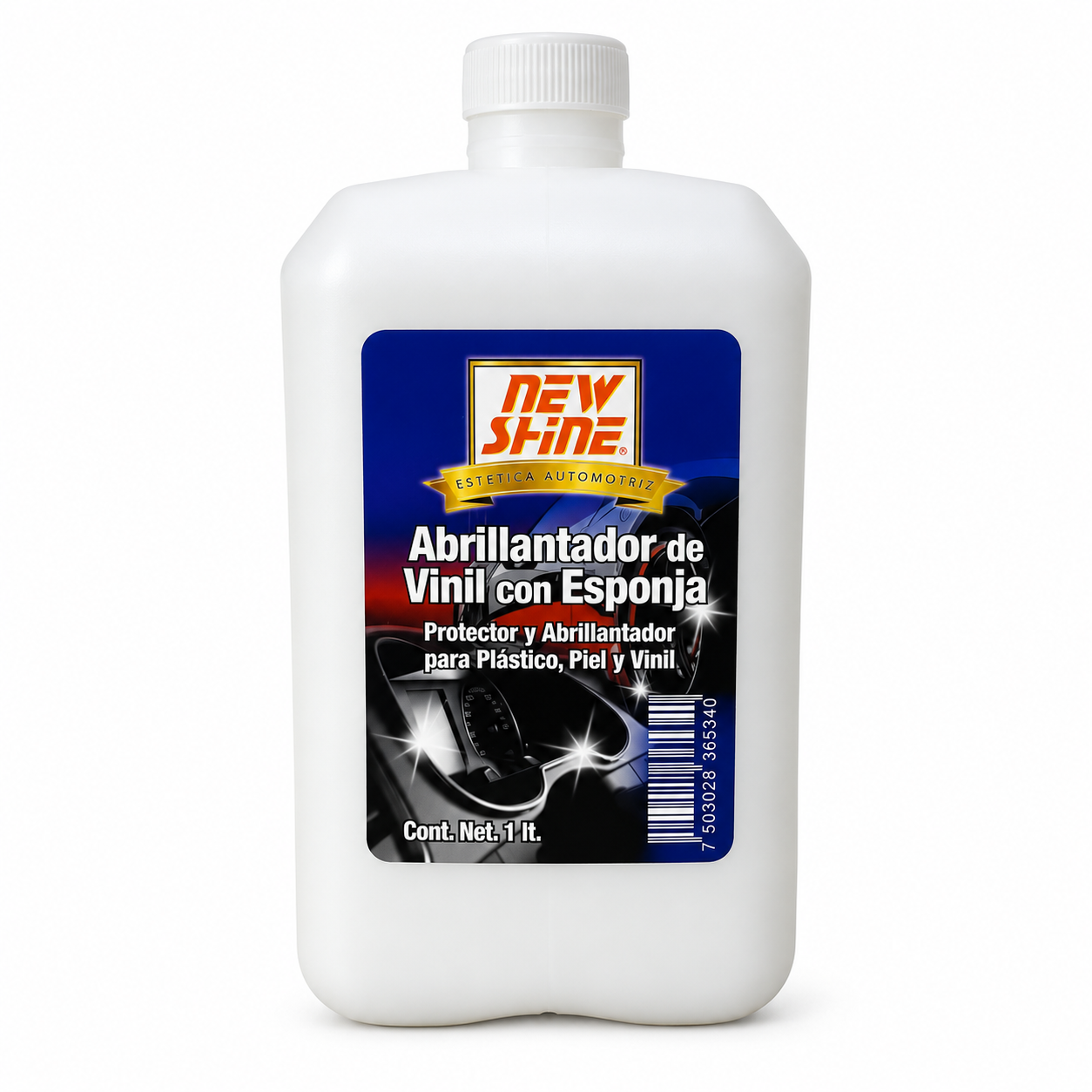 Abrillantador liquido con esponja · 1LT
