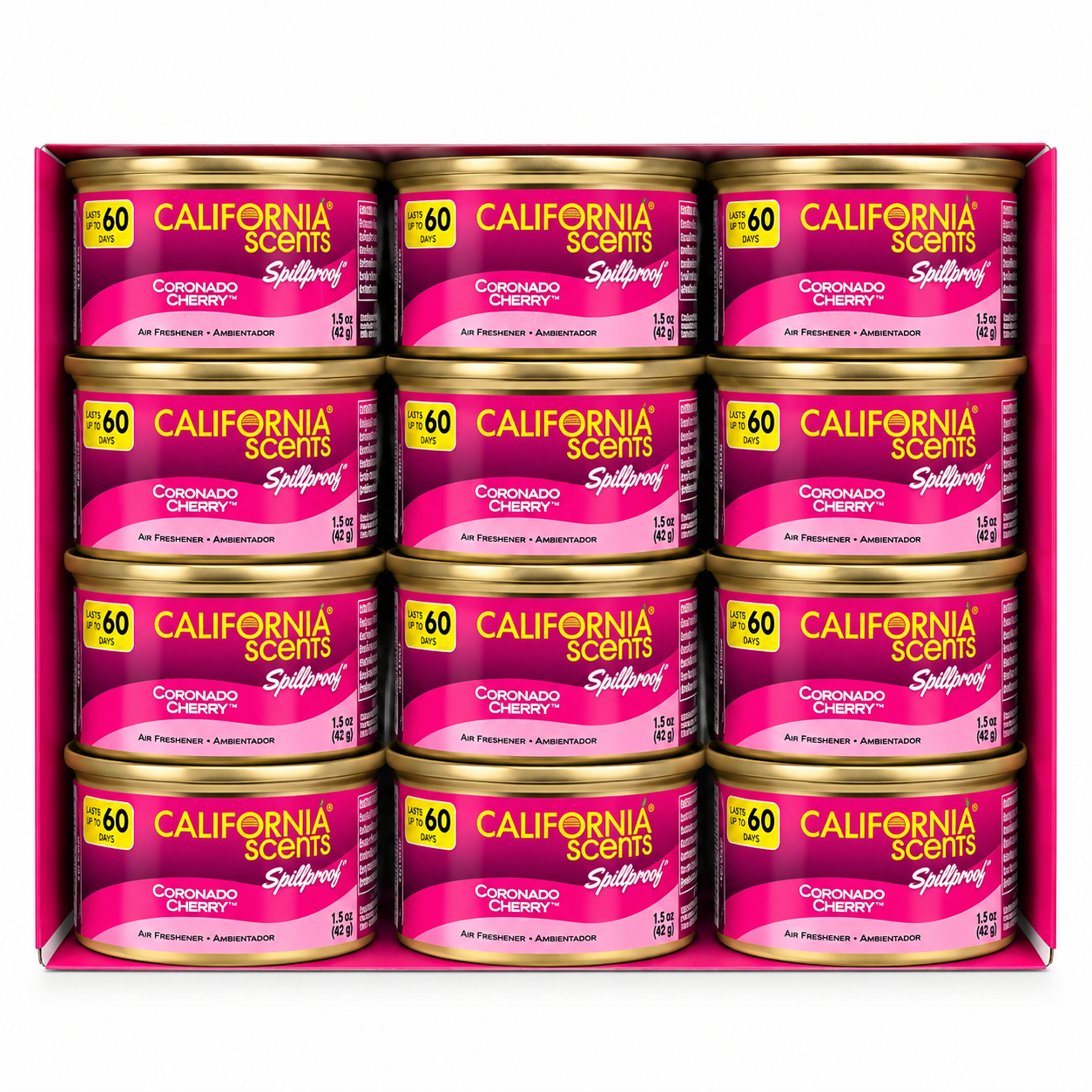 Aromatizante California de 12 piezas · Cherry