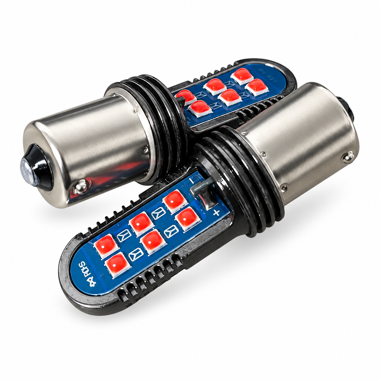 Foco de un polo 1141 con 12 hiperled — Rojo