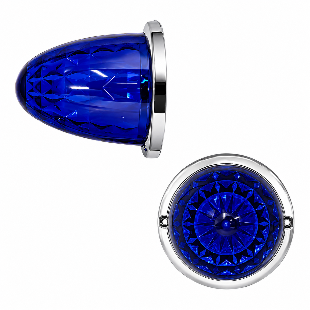 Plafon para camion tipo diamante grande 12/24V — Azul