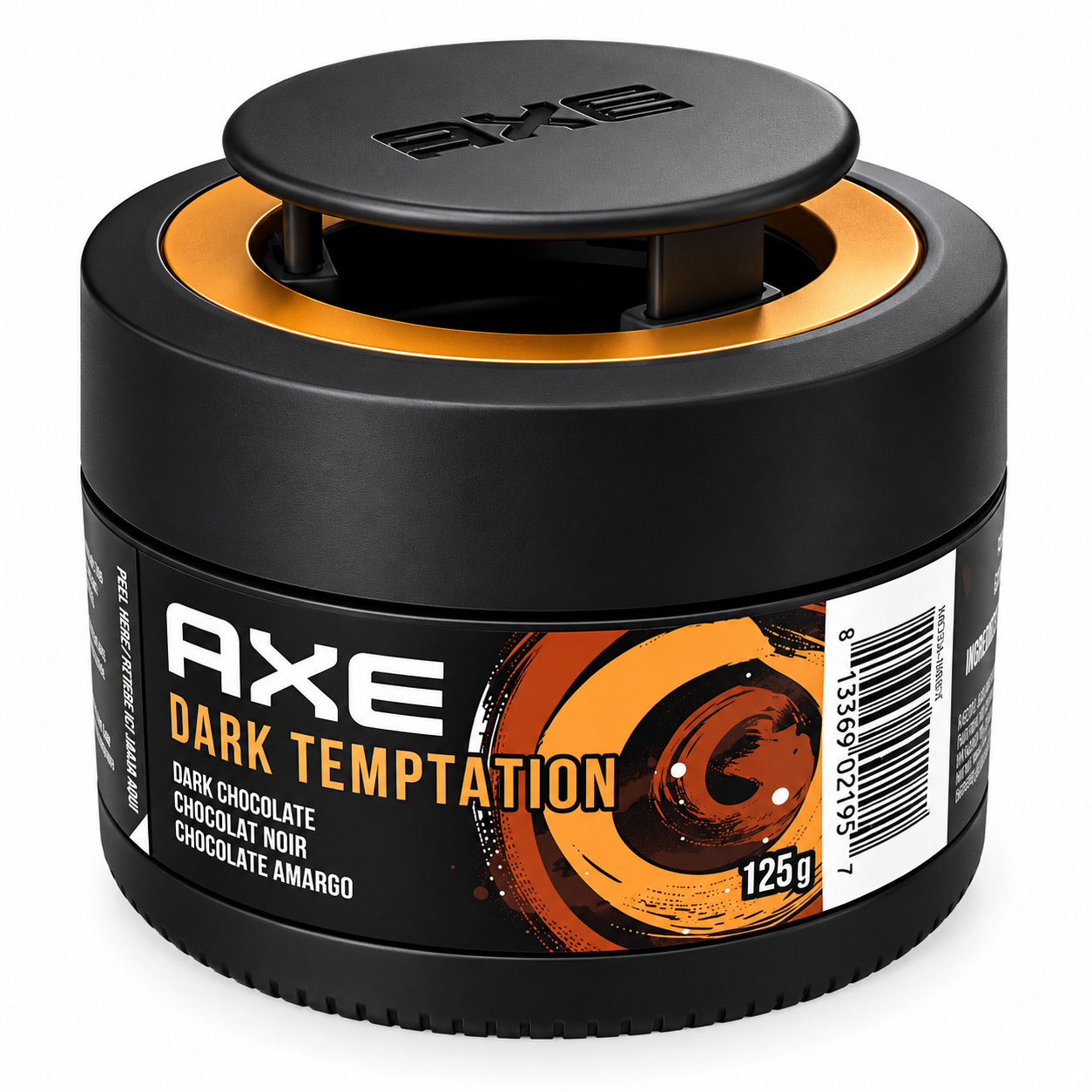 Aromatizante Axe de lata en gel Dark Tentation
