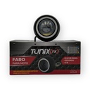 Faro LED para moto con ojo de ángel (azul, blanco y rojo)