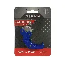 Gancho interior para moto (azul, negro y rojo)