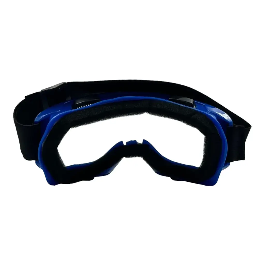 Google deportivos tipo Cross para motociclista (azul, negro y rojo)