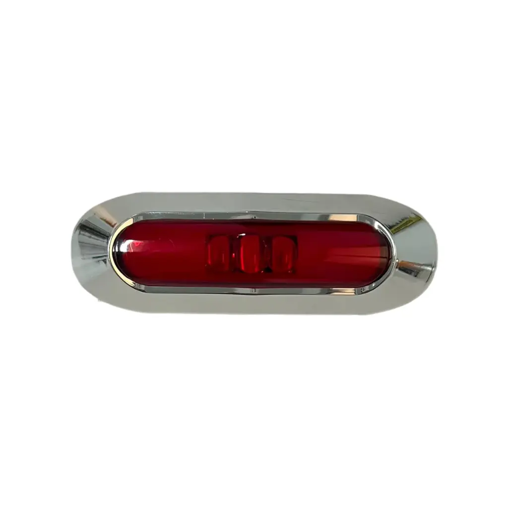 Plafón led lateral con GLO en rojo