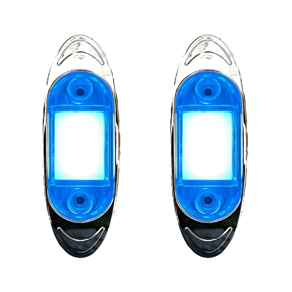  Plafón universal lateral de luz GEL (Azul hielo y morado disp.)