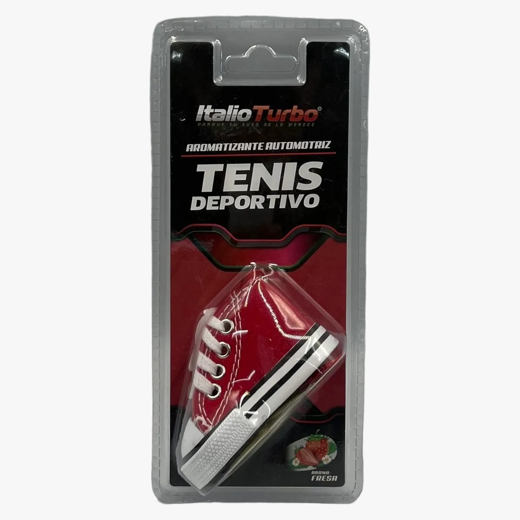 Aromizante con forma de tenis