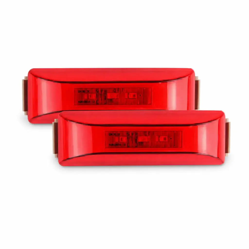 Plafón LED rojo para camión