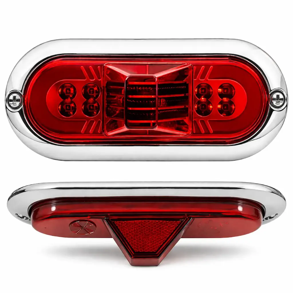 [PLA177R-SAI] Plafón LED rojo tipo marcador Lateral