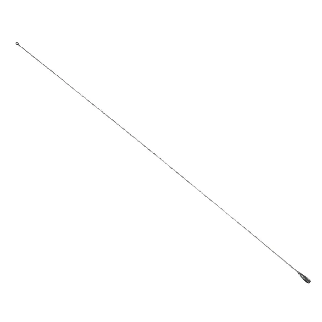 [AN-803] Antena cromada con adaptadores 